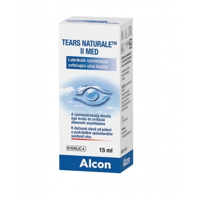 Tears Naturale II Med lubrikáló szemcsepp 15 ml