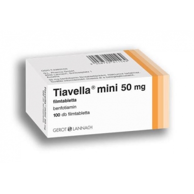 Tiavella mini 50 mg filmtabletta 100 db