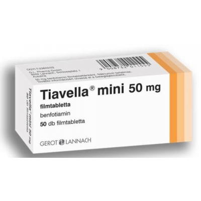 Tiavella mini 50 mg filmtabletta 50 db