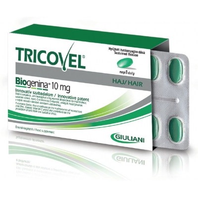 Tricovel biogenina 10mg tabletta 30 db