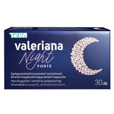 Valeriana night forte lágyzselatin kapszula 30 db