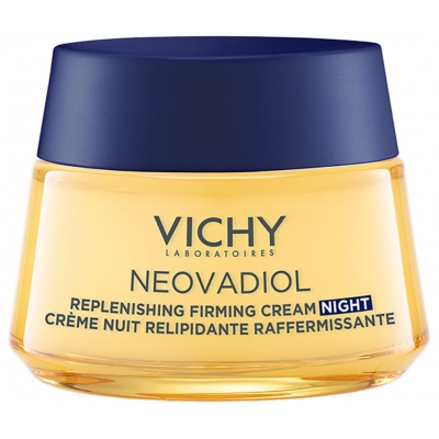 Vichy Neovadiol post-menopause lipidpótló, <br> bőrtömörséget fokozó éjszakai arckrém, minden bőrtípusra 50 ml