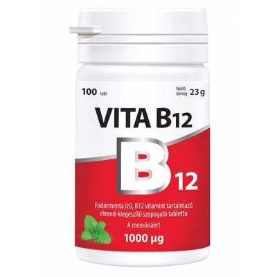 Vitabalans Vita B12 1000mcg Tabletta 100 db