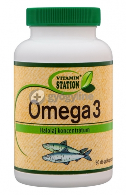 Vitamin Station omega 3 halolaj 90 db